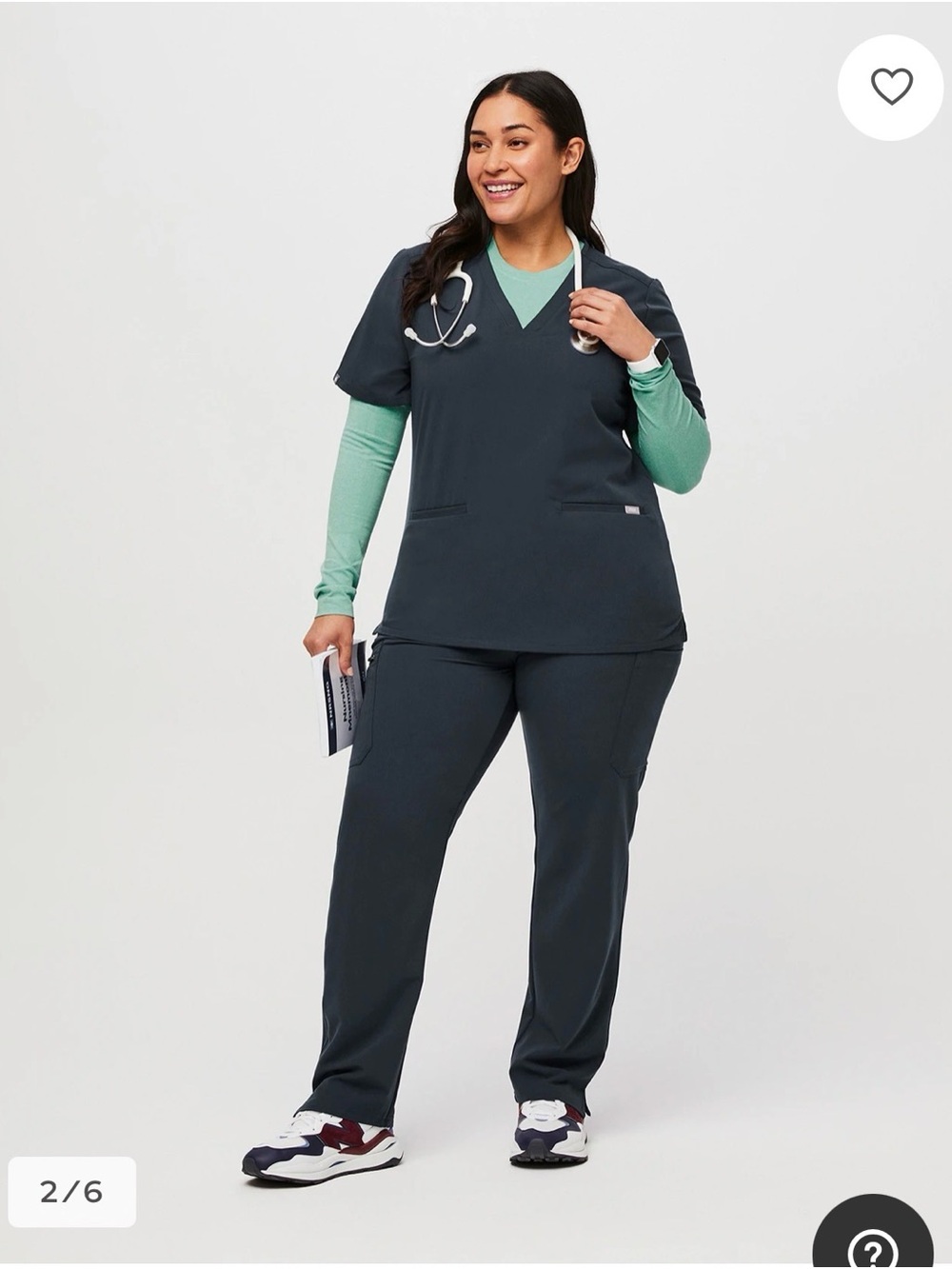 FIGS Tecnical Collection Set Top XXL Casma - Bottom XL Yola High-Rise Slim